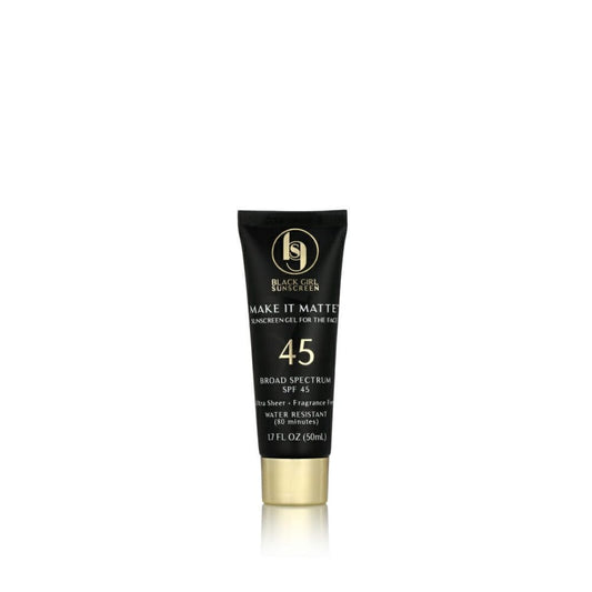 BLACK GIRL SUNSCREEN Crème Solaire SPF45 MAKE IT MATTE