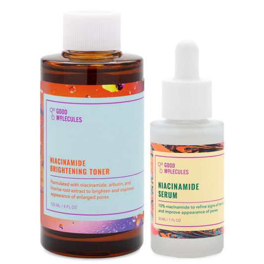 Good Molecules Toner et Sérum à la niacinamide