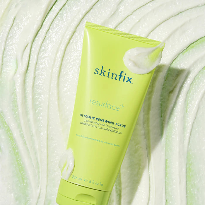 SKINFIX Resurface+ Glycolic and Lactic Acid Renewing Body Scrub